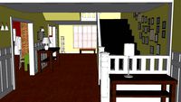 Kyle XY Trager House Interior Set