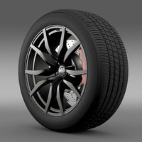 Nissan GTR wheel 2015