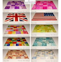 Carpets in the technique of patchwork of Vintage Carpets