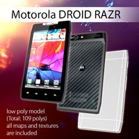 Motorola DROID RAZR Low Poly