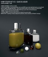 Vray Studio Setup v.5 - Glass & Liquid