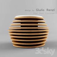 Giulio Renzi pouf stool