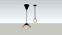 Schoolhouse Electric Pendants with Handglazed Custard Shades
