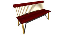 Thos. Moser Deacon's Bench 59'