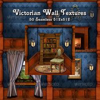 Blue Interior Wall Textures