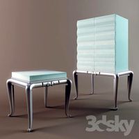 Cupboard and table Elledue