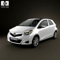Toyota Yaris 3-door 2012
