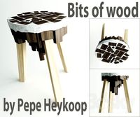Bits of wood by Pepe Heykoop
