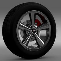 Ford_Mustang Shelby GT Convert 2008 wheel