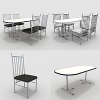 Table with Chairs-1