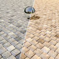 Seamless cobblestone two colors