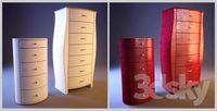 Chest of drawers and bedside table "KARE Design"