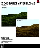 2 Cinema 4D Grass Materials #2