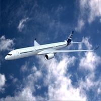 Airbus A350-900 commercial aircraft