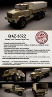 Military Truck (KrAZ-6322 Transport/Cargo)
