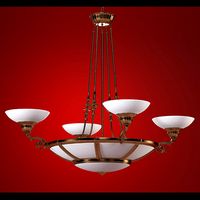 High quality 3dmodel of classic chandelier Posson