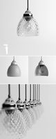 Hubsch Round Glass lamp
