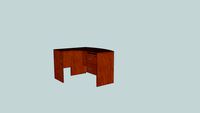Mesa de despacho en madera