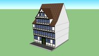 NUE 3 story half timbered house