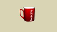 Чашка Nescafe(моя первая работа)