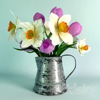 Flowers in a Jug