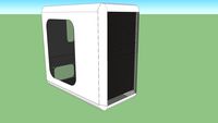 Tidy gaming PC case