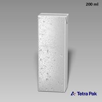 Tetra Pak 200 ml (with waterdrops)