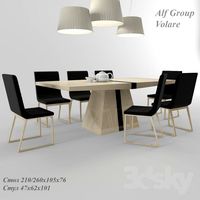 Chair and table Volare