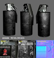 Grenade m14 m18 (Flash / Fire / Smoke)