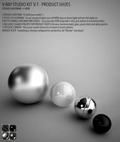 Vray Studio Setup v.1 - Product Shots