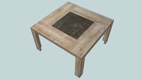 Table carrée CONFORAMA Brest