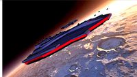 XB441-Hussar - Space battleship classe