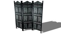 Paravent noir, Maisons du monde. Réf: 130.577 Prix:199