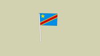 Flag of the Democratic Republic of the Congo