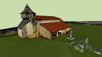 Chapelle Saint-Orens de Saint-Perdon (Landes)