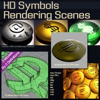 HD Symbols Rendering Scenes