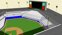 baseball field