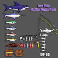 Low Poly Fishing Game Pack