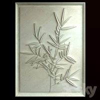 Bamboo leaf ornament
