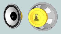 Midrange driver-neodymium magnet