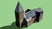 Eglise de Bellou-en-Houlme, Orne, Basse-Normandie