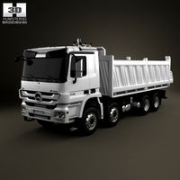 Mercedes-Benz Actros Tipper 4-axis 2011