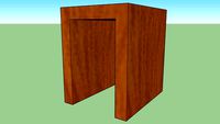 Wooden Sidetable