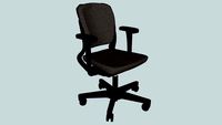 Ahrend 230 Desk chair, high back, plasic starfeet