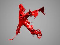 Alphabet Liquid: K