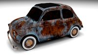 Rusty FIat 500 Nuova