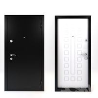 Doors are metal-wood (2 items)