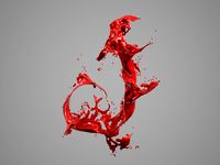 Alphabet Liquid: J
