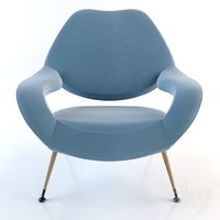 Poltrona Frau - DU 55 - Gambe Legno