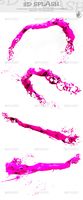 HD Abstract Water Paint Liquid Splash 28